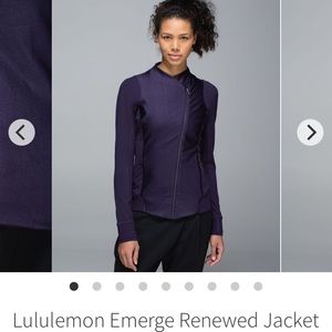 Lululemon EmergeRenewed BlackGrape size 8